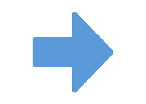 image of a blue arrow pointing rightwards
